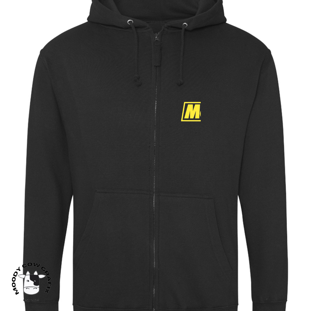 Custom design Zip up Hoodie - The ultimate face off.