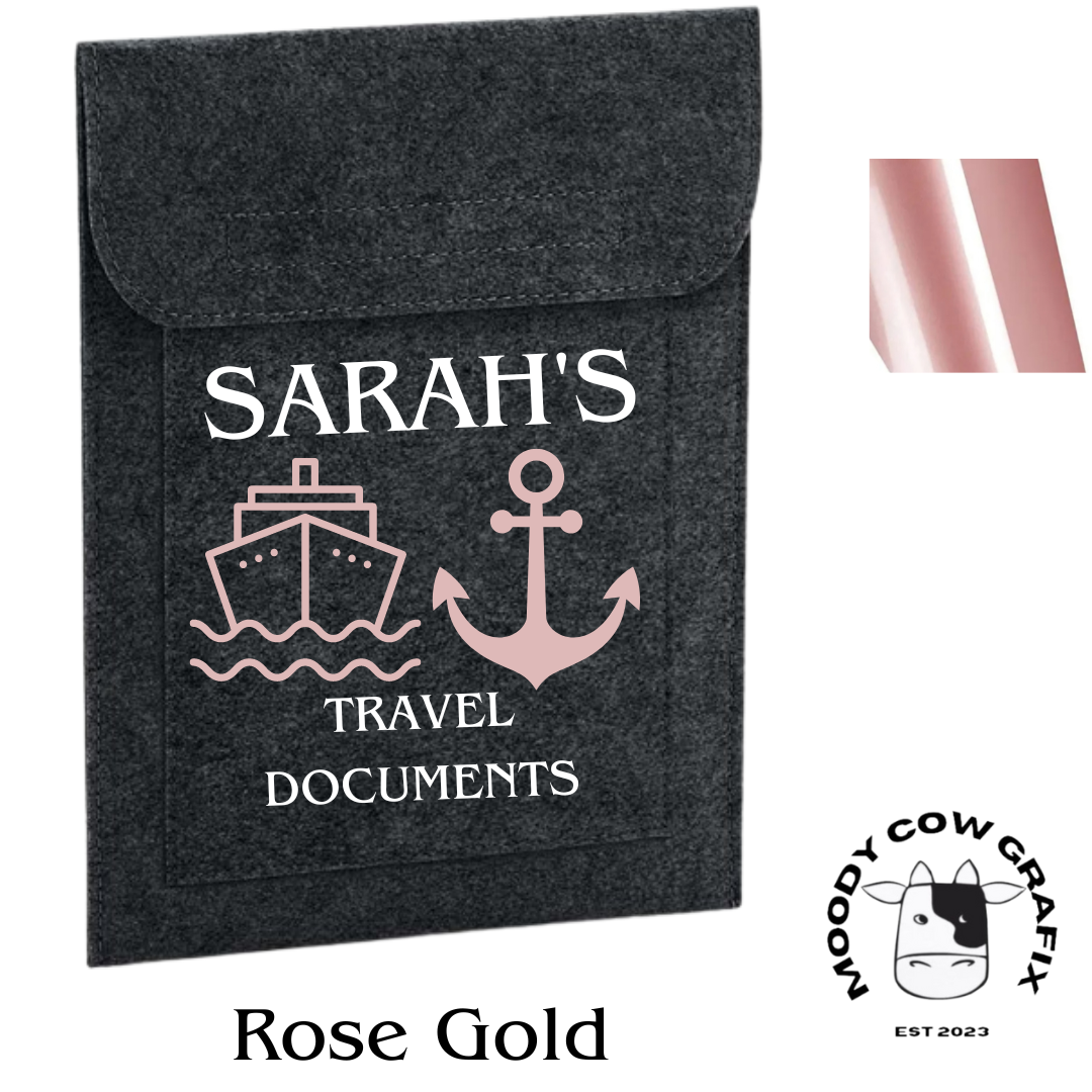 Personalised / Custom Design Travel Document Holders.