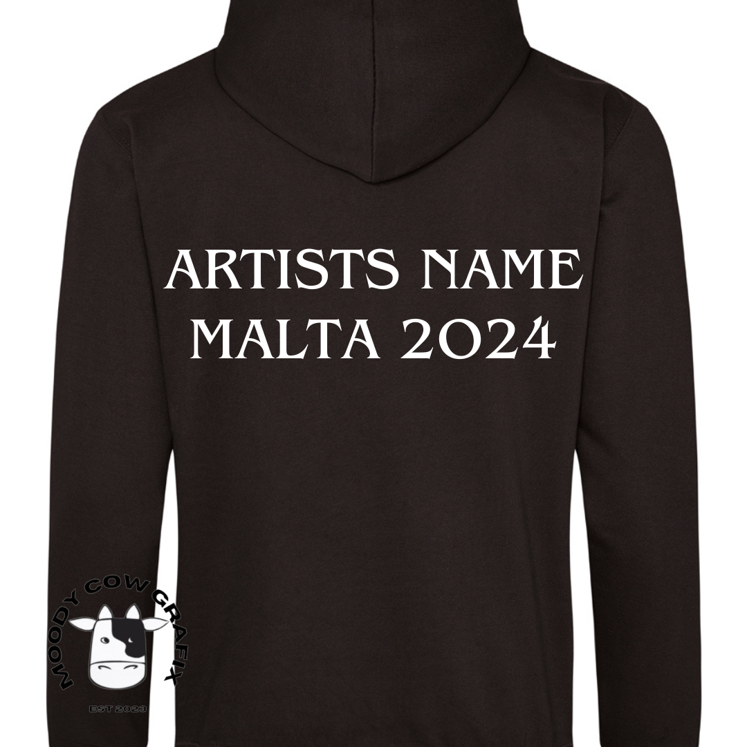 Custom Design Malta 2024 Hoodie