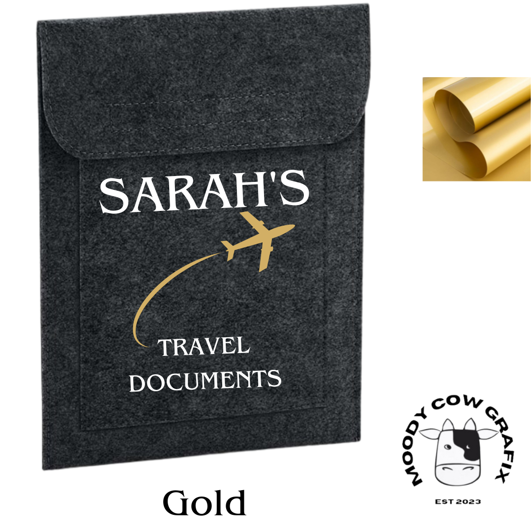 Personalised / Custom Design Travel Document Holders.