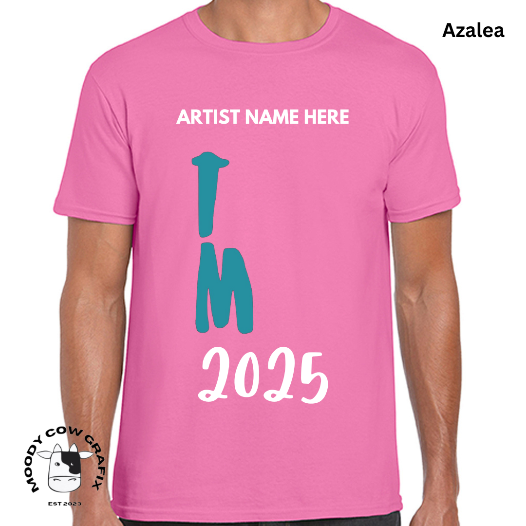 Custom Design -Unisex T-Shirt (Reds, Pinks, Yellow and Purple Colours) - TM Design