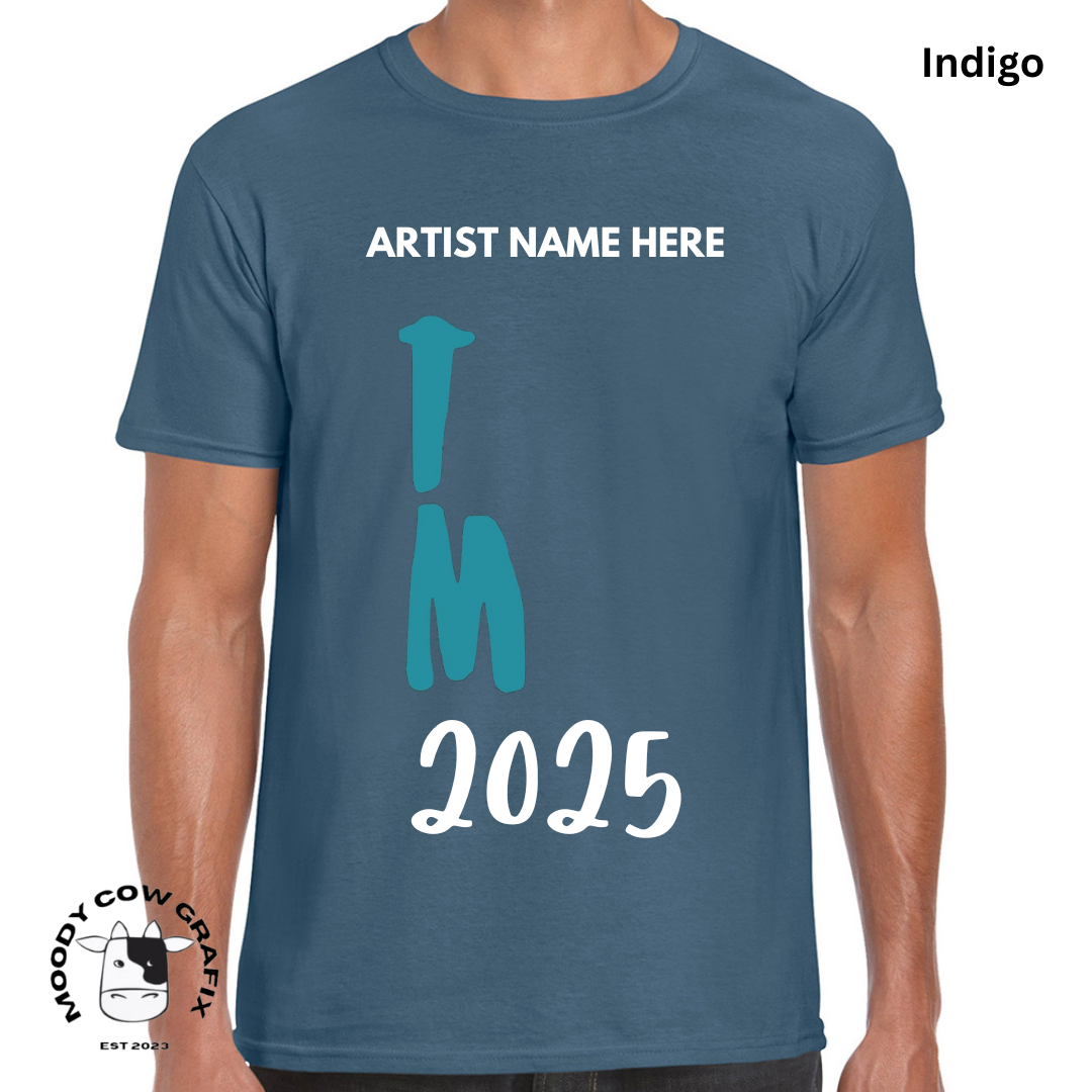 Custom Design -Unisex T-Shirt (Blue Colours) - TM Design Style