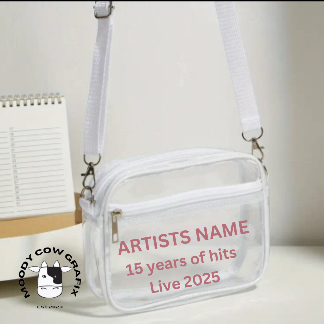 Concert Style Cross Body Bag - 15 Years of Hits Live 2025