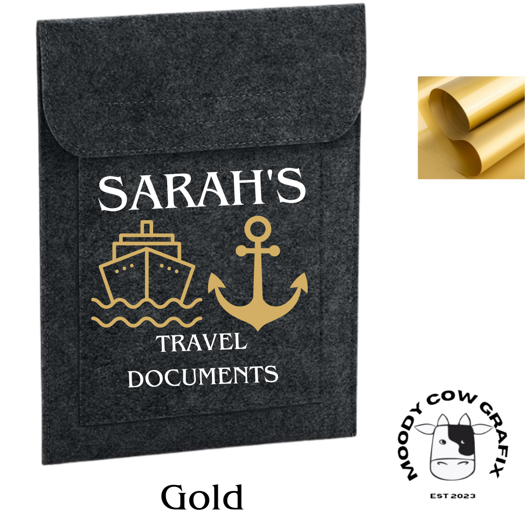 Personalised / Custom Design Travel Document Holders.