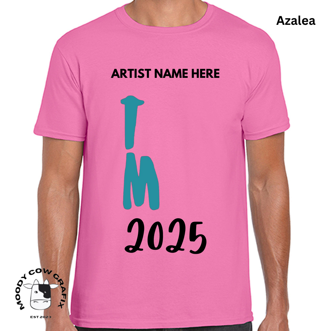 Custom Design -Unisex T-Shirt (Reds, Pinks, Yellow and Purple Colours) - TM Design