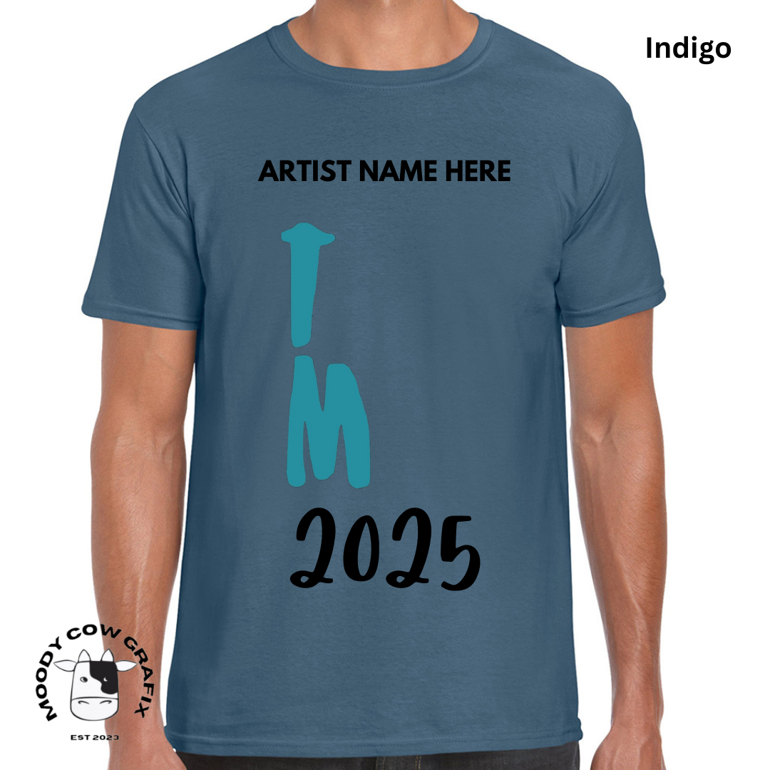 Custom Design -Unisex T-Shirt (Blue Colours) - TM Design Style