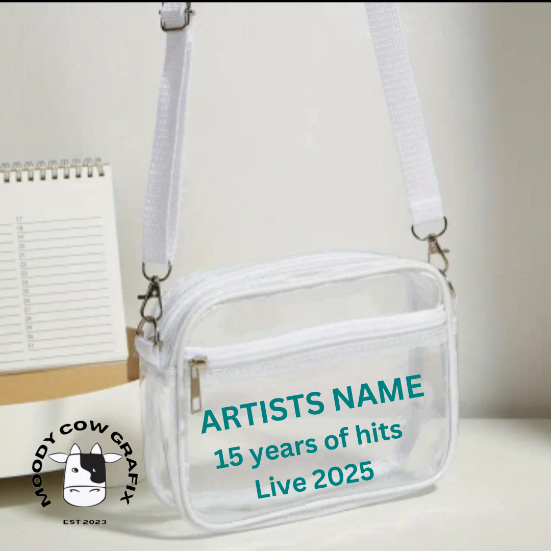 Concert Style Cross Body Bag - 15 Years of Hits Live 2025