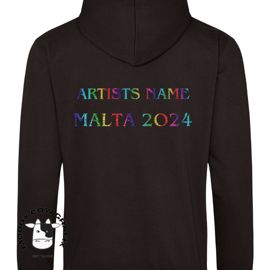 Custom Design Malta 2024 Hoodie