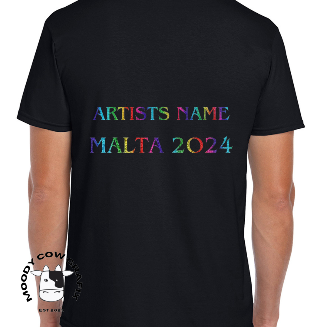 Custom Design Malta 2024 T-Shirt