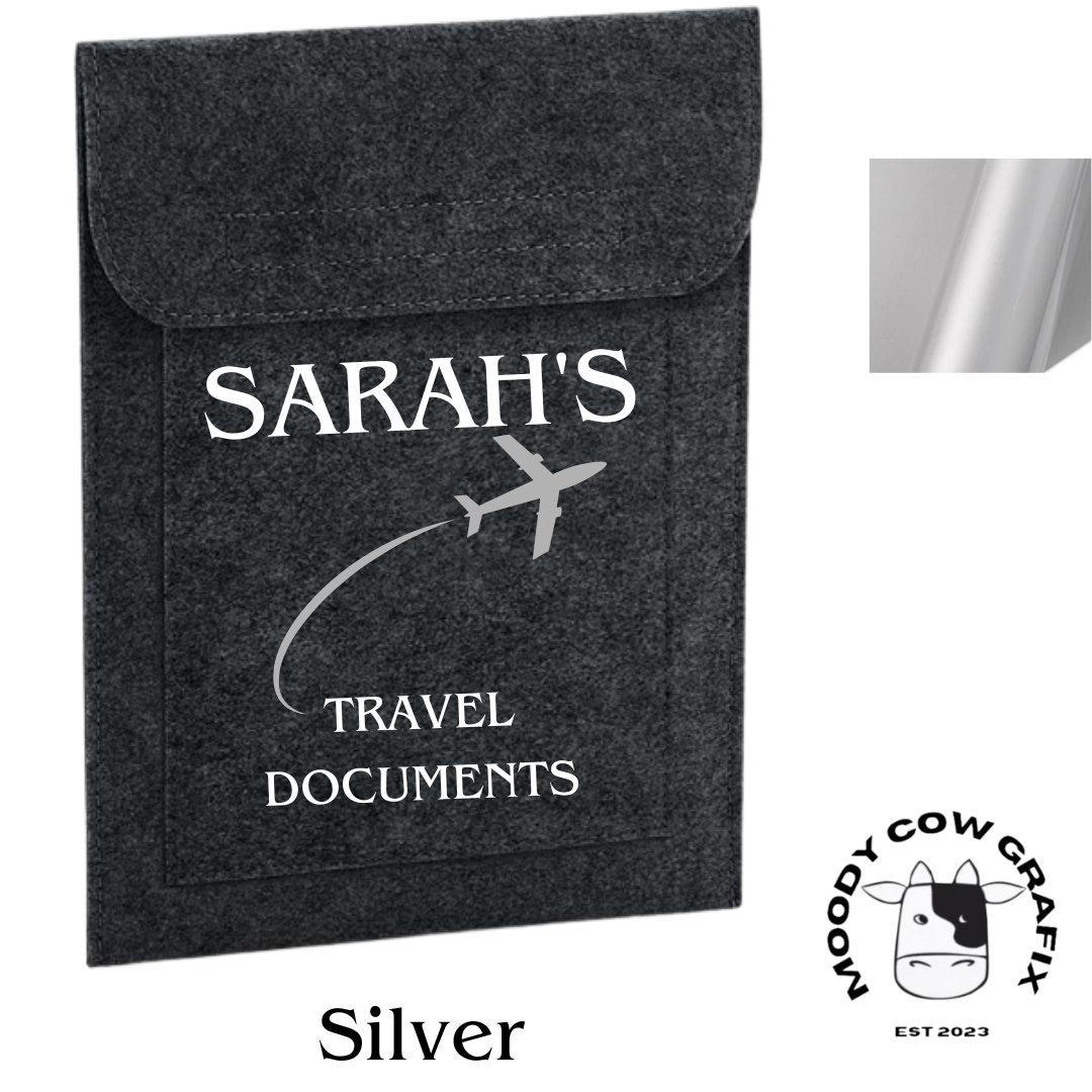 Personalised / Custom Design Travel Document Holders.