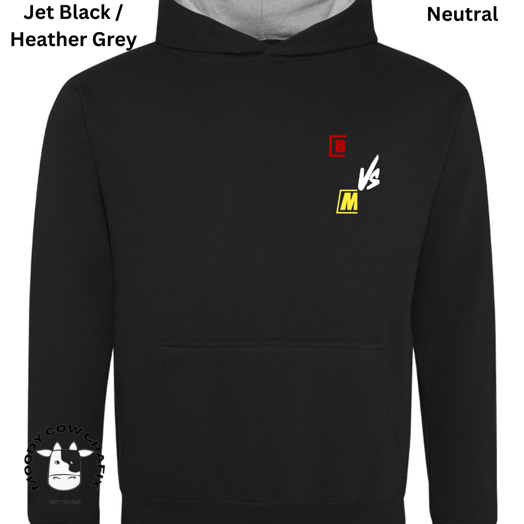 Custom Design Varsity Hoodie - The Ultimate Face Off- *Childrens*