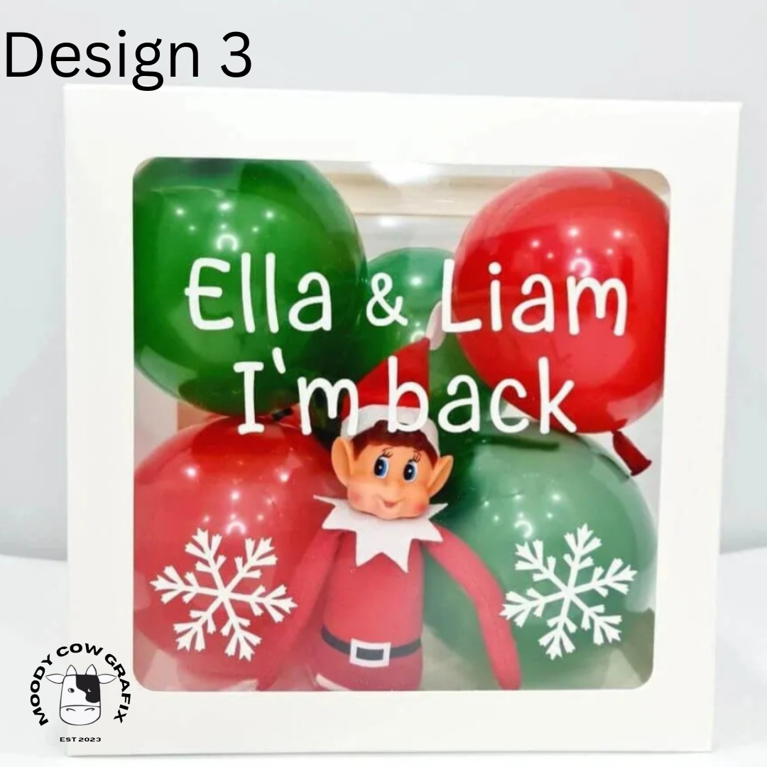 Elf 'I'm back' boxes