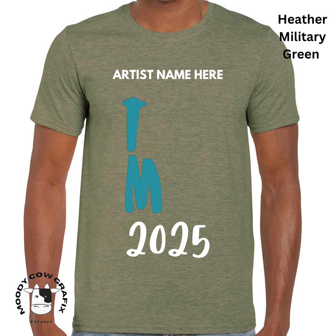 Custom Design -Unisex T-Shirt (Green Colours) - TM Design