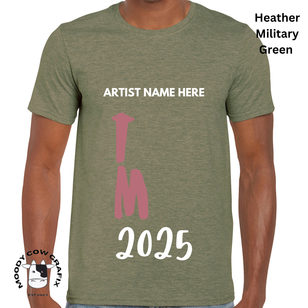 Custom Design -Unisex T-Shirt (Green Colours) - TM Design