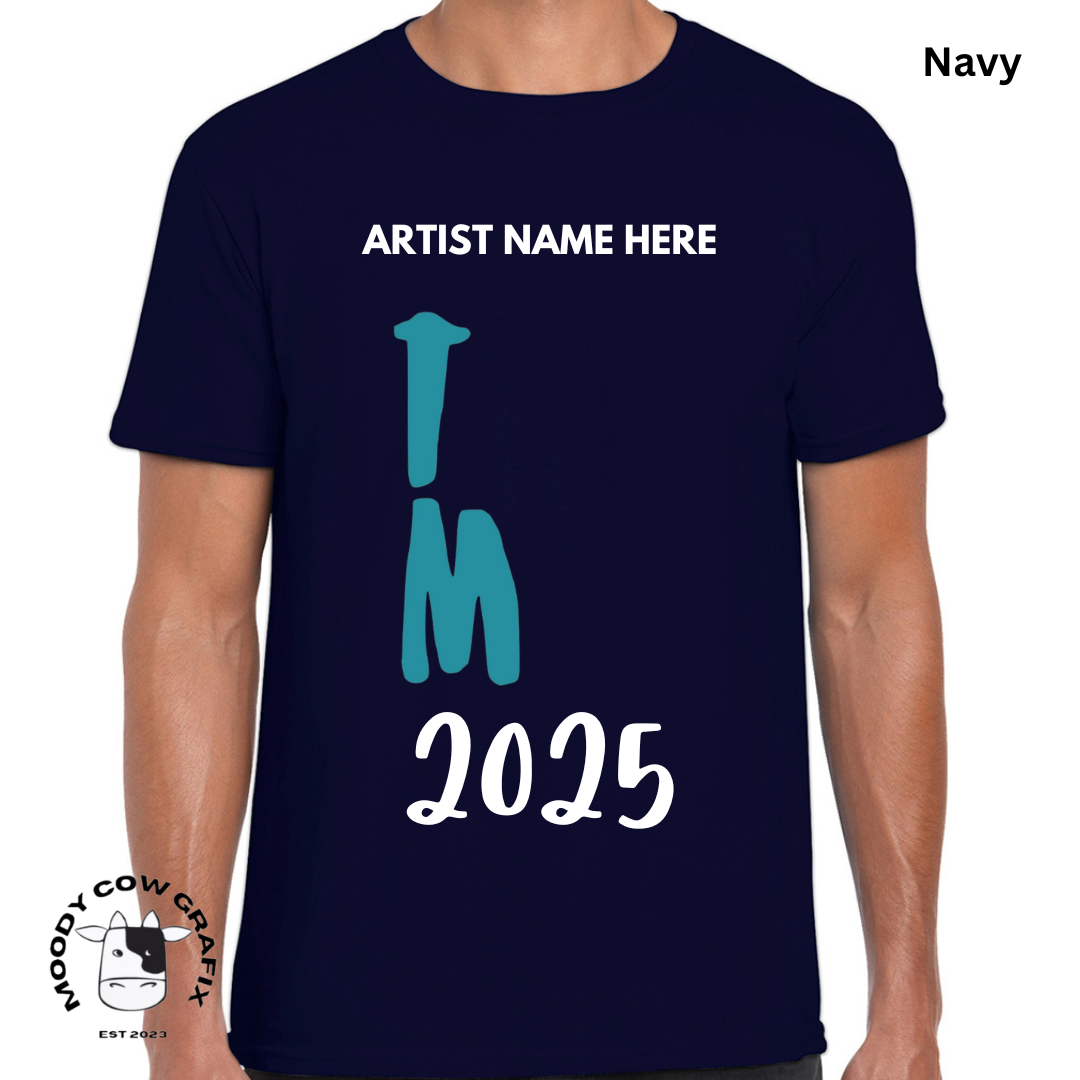 Custom Design -Unisex T-Shirt (Blue Colours) - TM Design Style