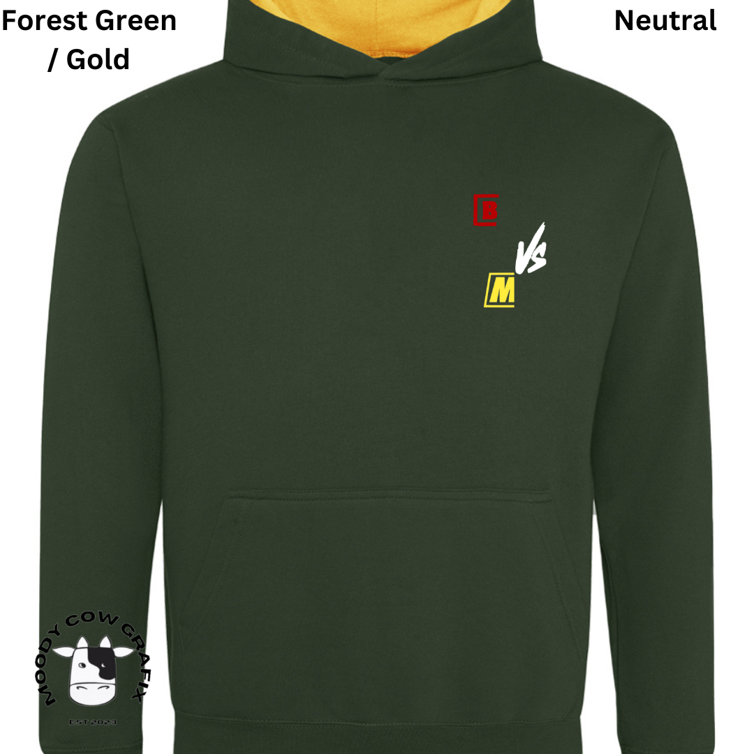 Custom Design Varsity Hoodie - The Ultimate Face Off- *Childrens*