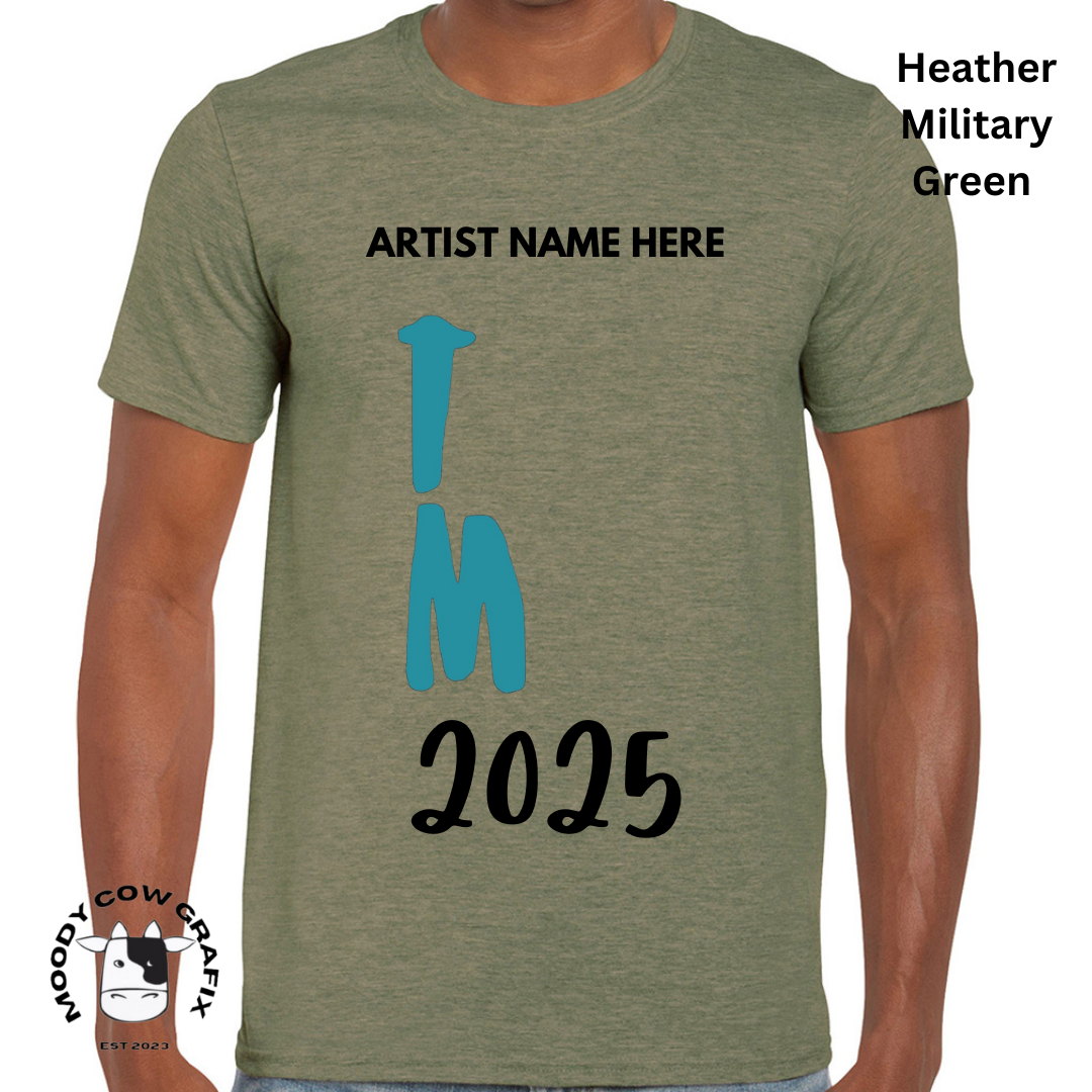 Custom Design -Unisex T-Shirt (Green Colours) - TM Design