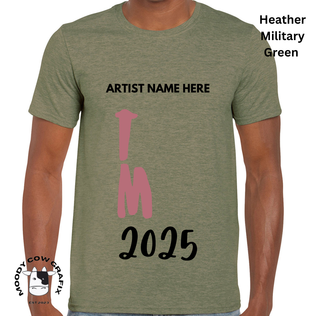 Custom Design -Unisex T-Shirt (Green Colours) - TM Design