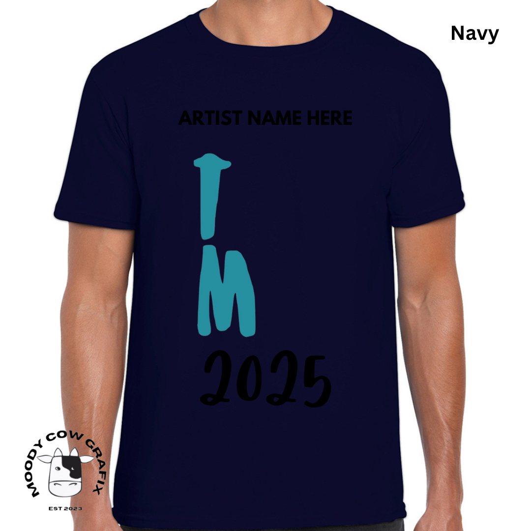 Custom Design -Unisex T-Shirt (Blue Colours) - TM Design Style