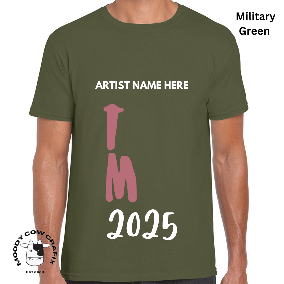 Custom Design -Unisex T-Shirt (Green Colours) - TM Design