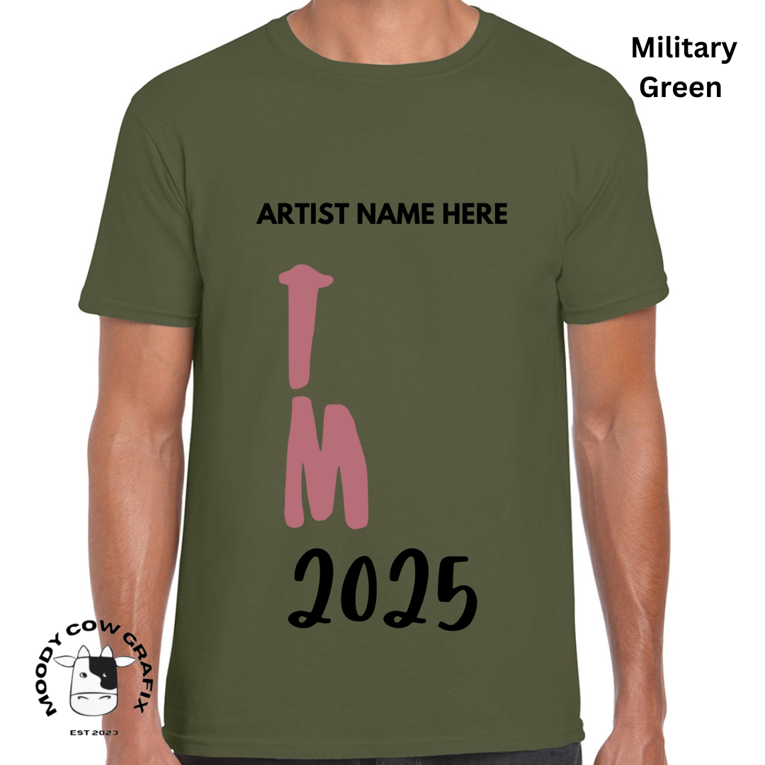 Custom Design -Unisex T-Shirt (Green Colours) - TM Design