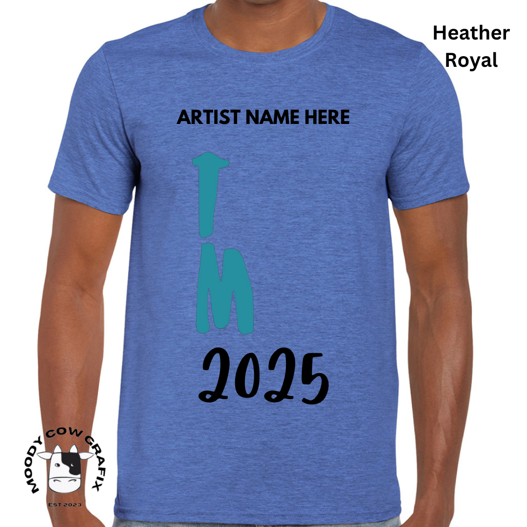 Custom Design -Unisex T-Shirt (Blue Colours) - TM Design Style