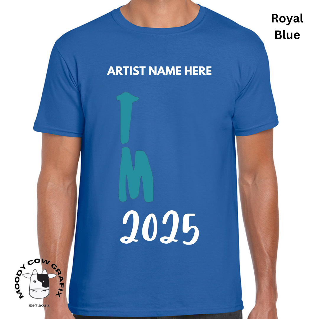 Custom Design -Unisex T-Shirt (Blue Colours) - TM Design Style