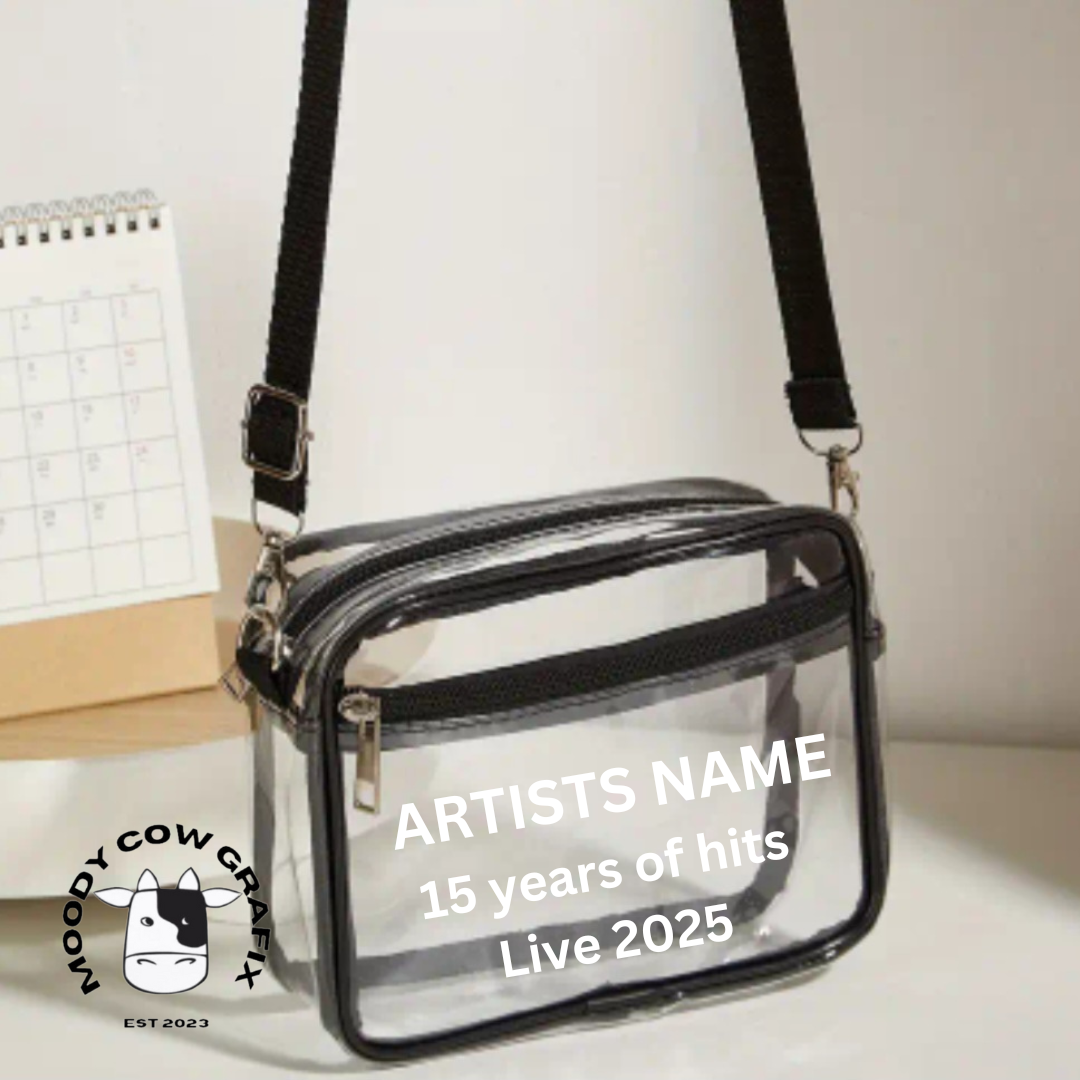 Concert Style Cross Body Bag - 15 Years of Hits Live 2025