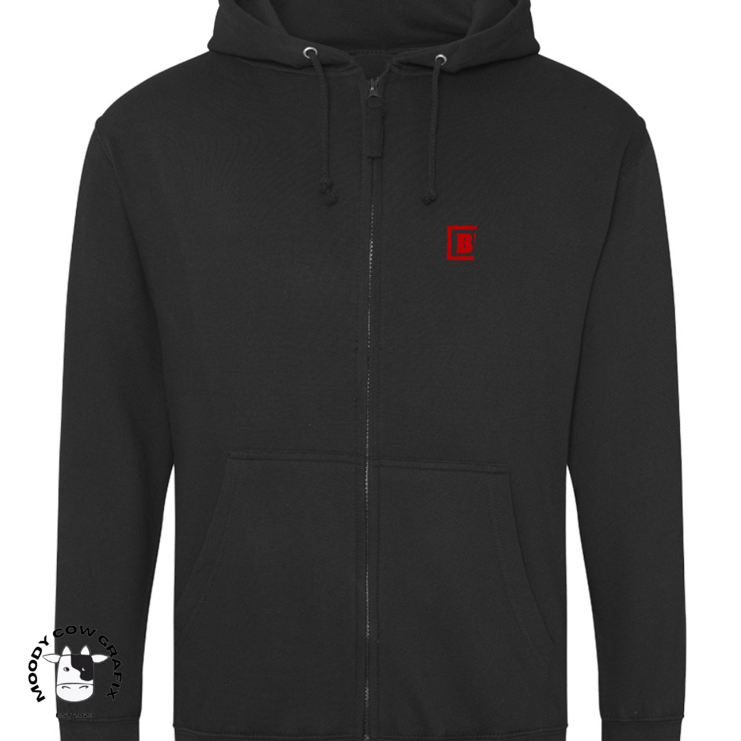 Custom design Zip up Hoodie - The ultimate face off.