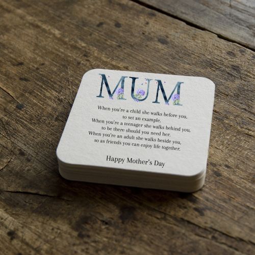 Mothers Day - Mum - Happy Mother's Day -  Mug, Coaster set
