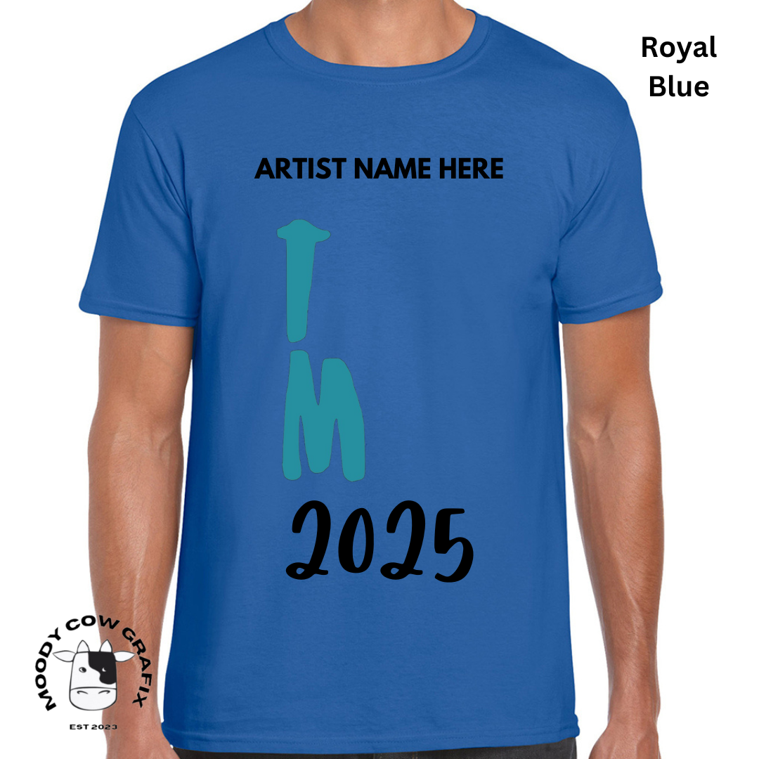 Custom Design -Unisex T-Shirt (Blue Colours) - TM Design Style