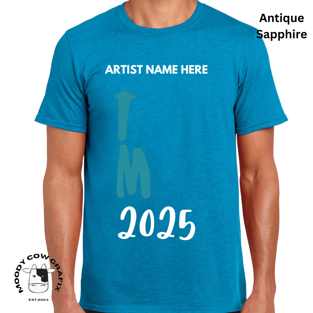 Custom Design -Unisex T-Shirt (Blue Colours) - TM Design Style