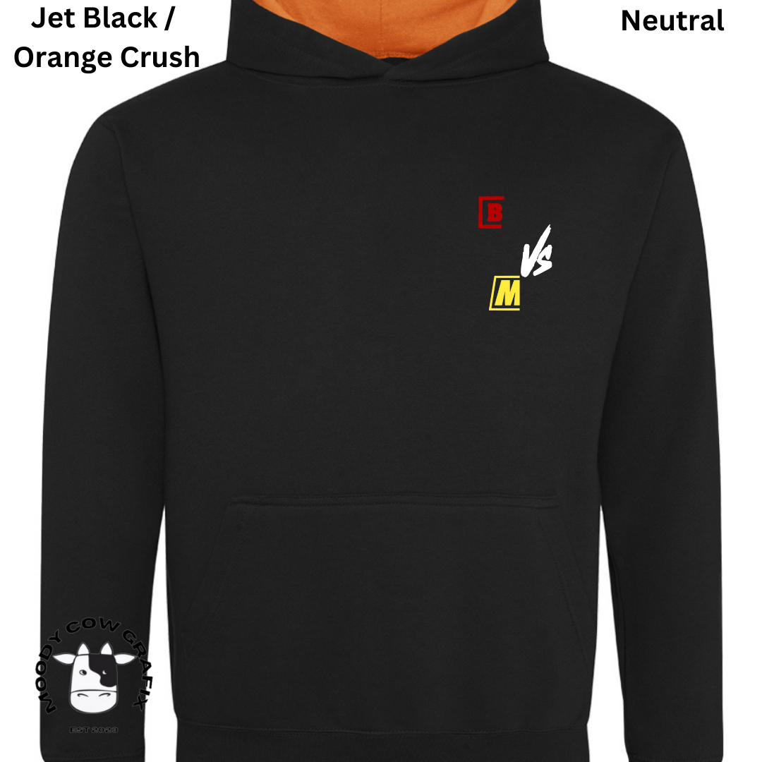 Custom Design Varsity Hoodie - The Ultimate Face Off- *Childrens*