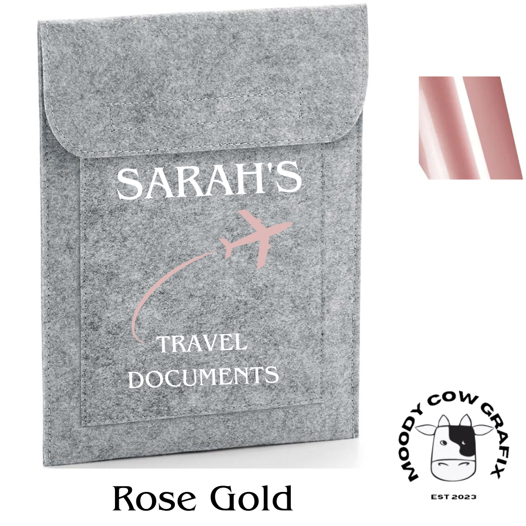 Personalised / Custom Design Travel Document Holders.