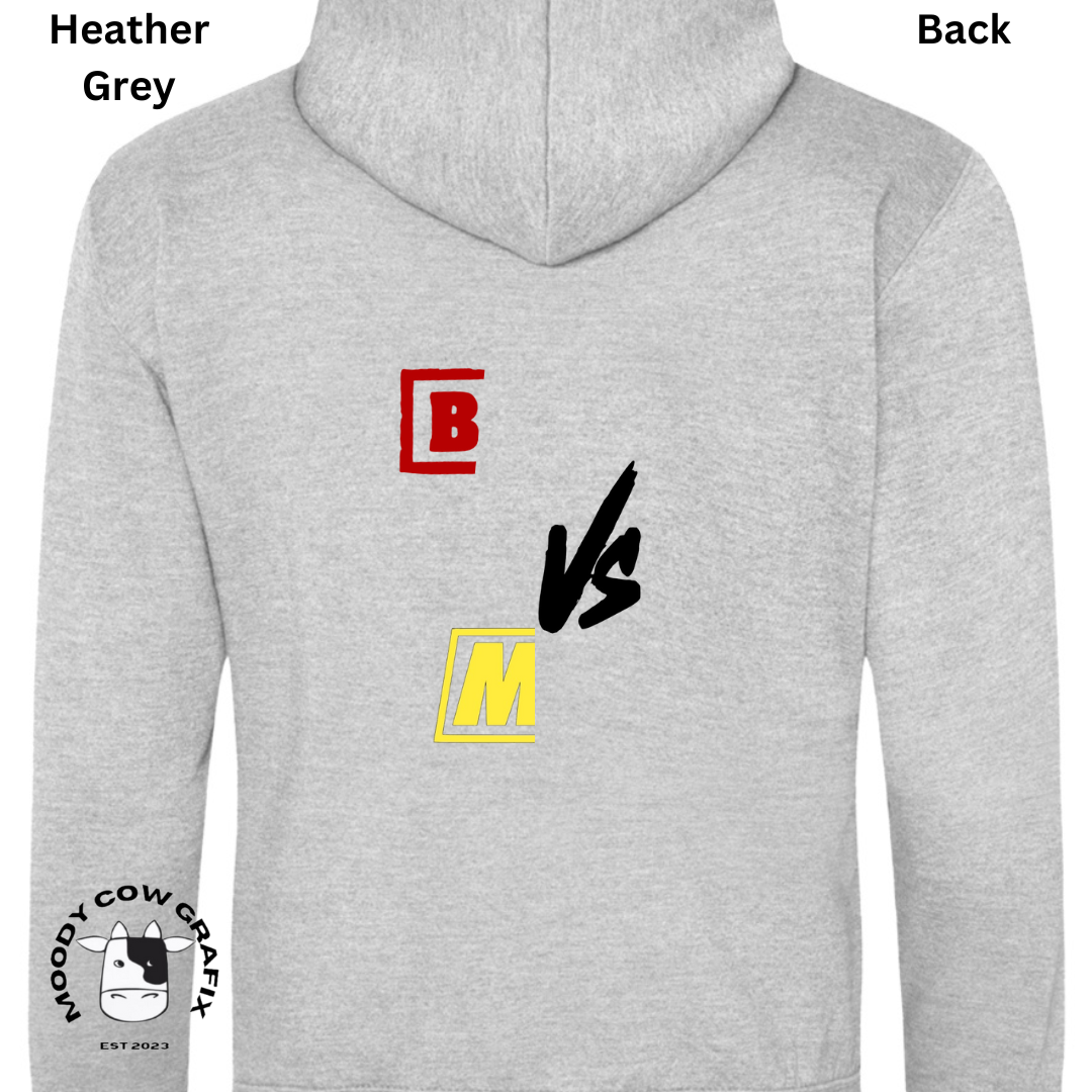 Custom Design Varsity Hoodie - The Ultimate Face Off- *Childrens*