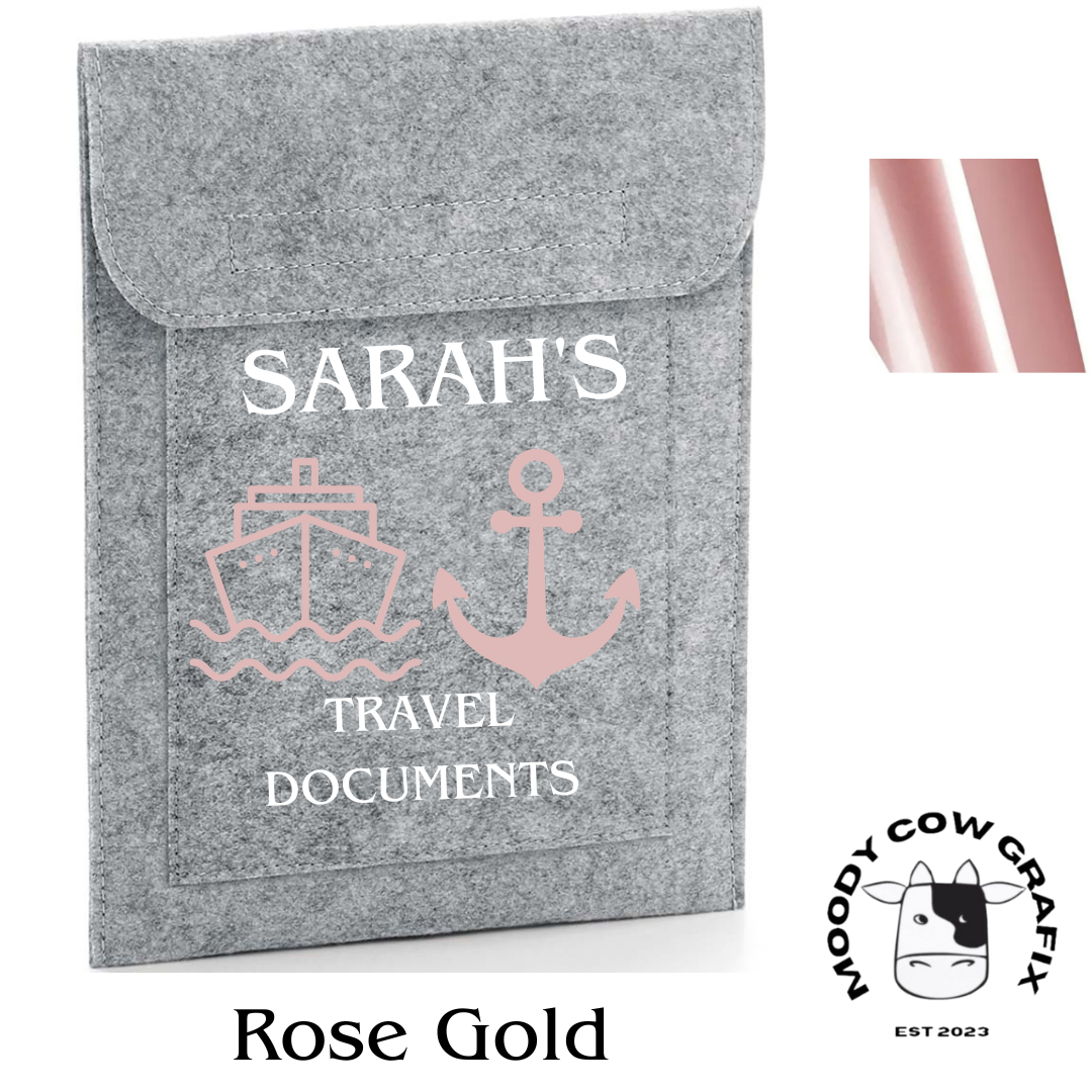 Personalised / Custom Design Travel Document Holders.