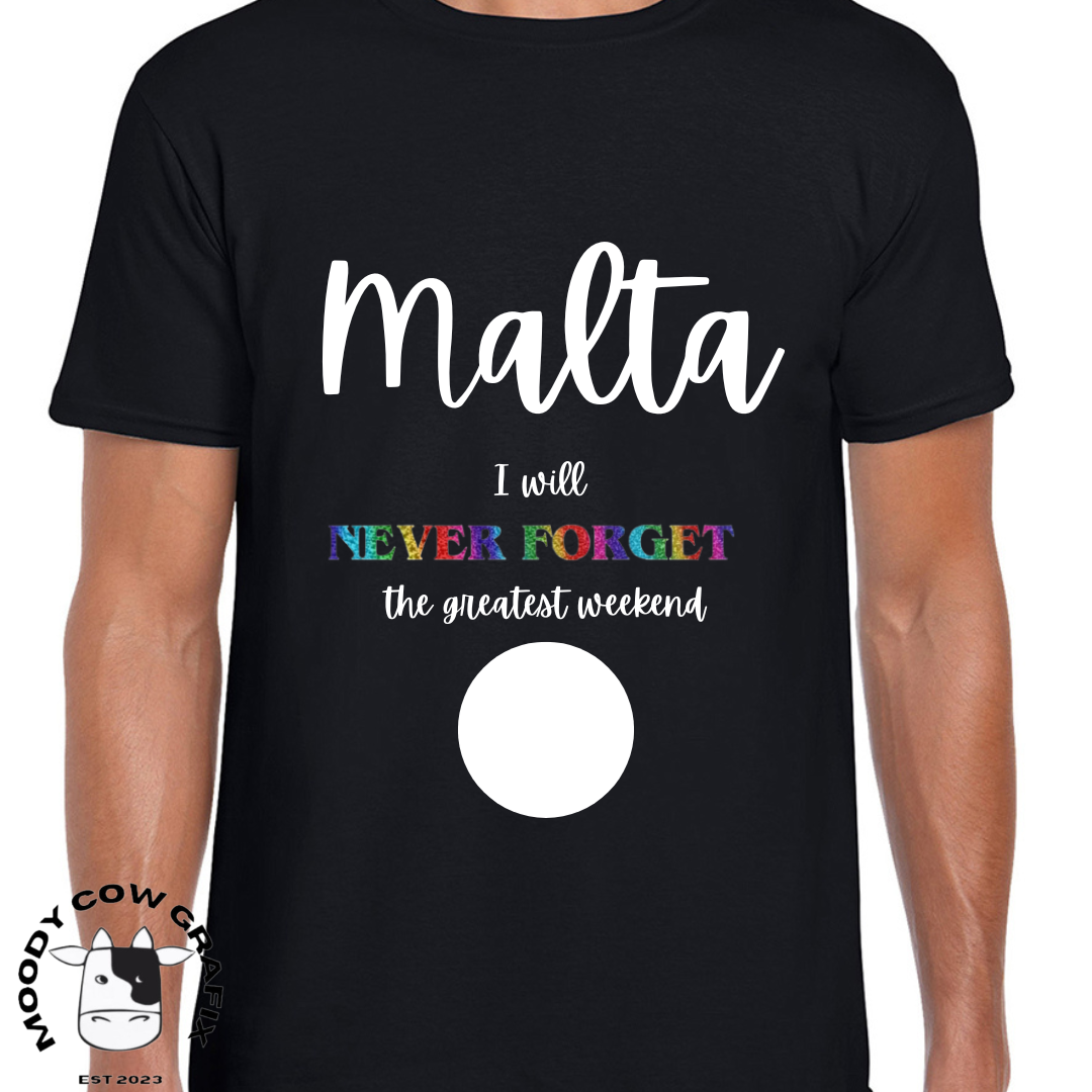 Custom Design Malta 2024 T-Shirt - The Greatest Weekend