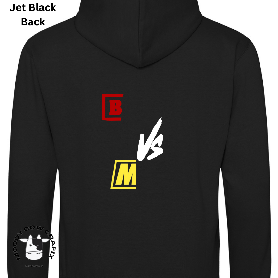 Custom Design Varsity Hoodie - The Ultimate Face Off- *Childrens*