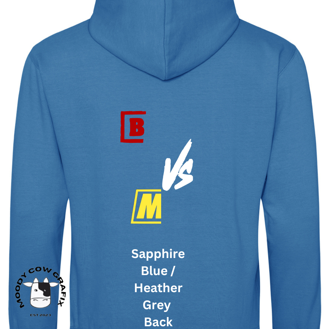 Custom Design Varsity Hoodie - The Ultimate Face Off- *Childrens*