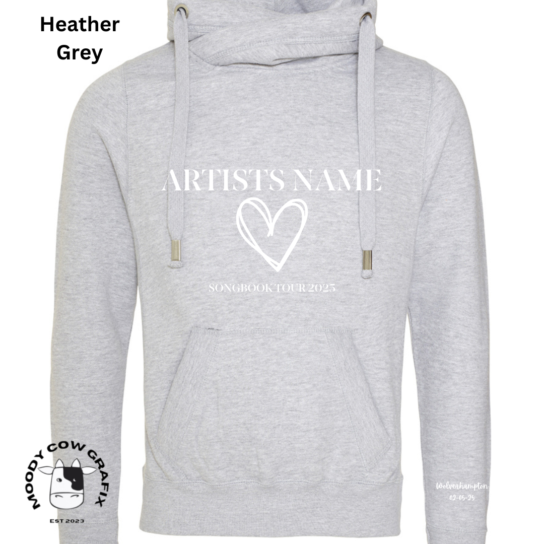 Custom Design - Cross Neck Hibernate Style Hoodie - Songbook Collection 2025