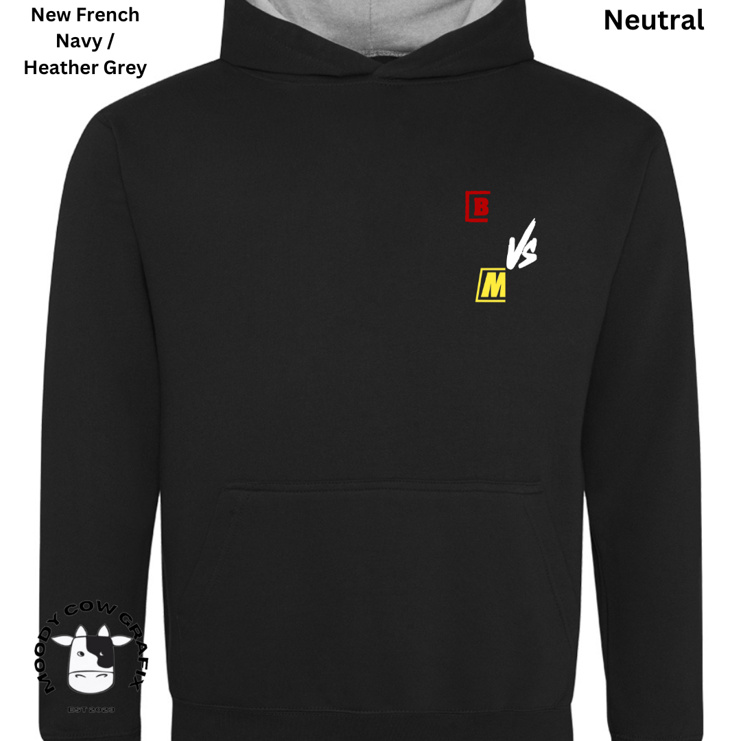 Custom Design Varsity Hoodie - The Ultimate Face Off- *Childrens*