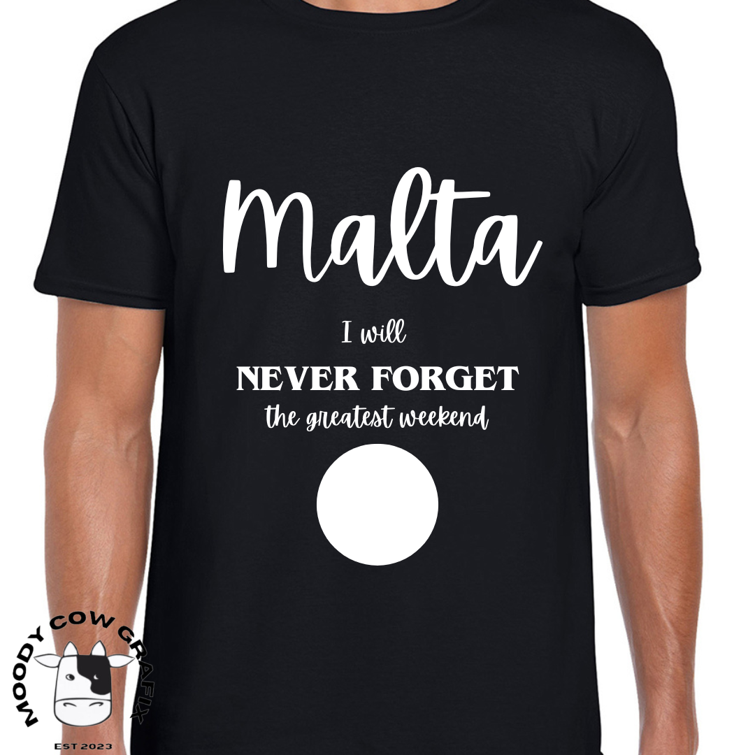 Custom Design Malta 2024 T-Shirt - The Greatest Weekend