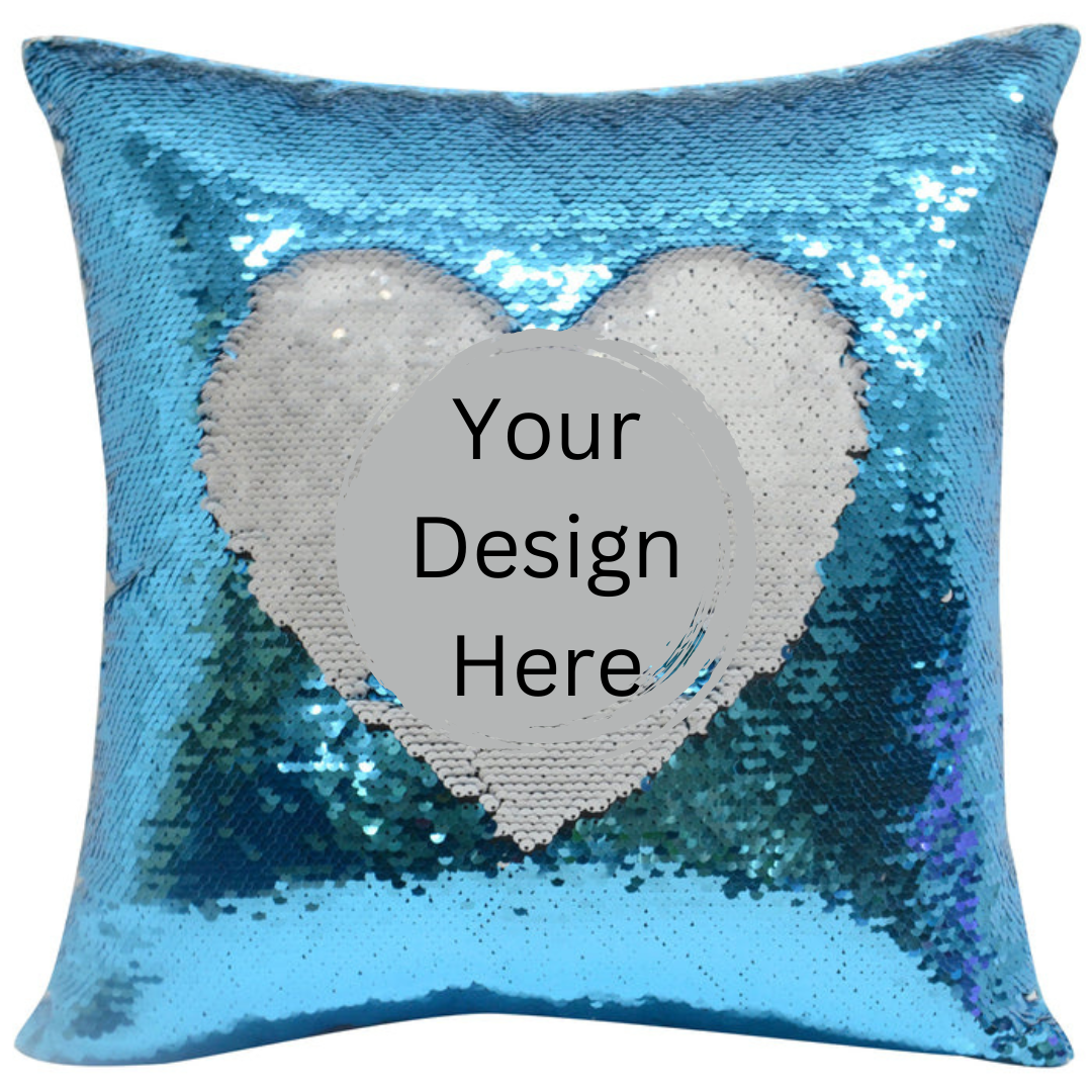 Custom Design Sequin Cushion Cover - The Ultimate Face Off