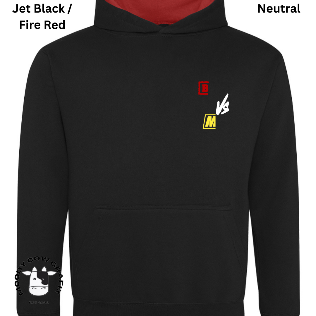 Custom Design Varsity Hoodie - The Ultimate Face Off- *Childrens*