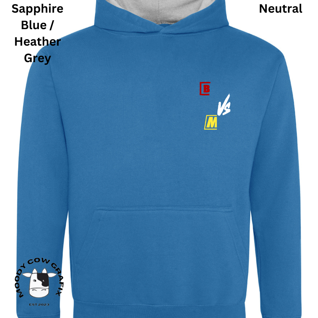 Custom Design Varsity Hoodie - The Ultimate Face Off- *Childrens*