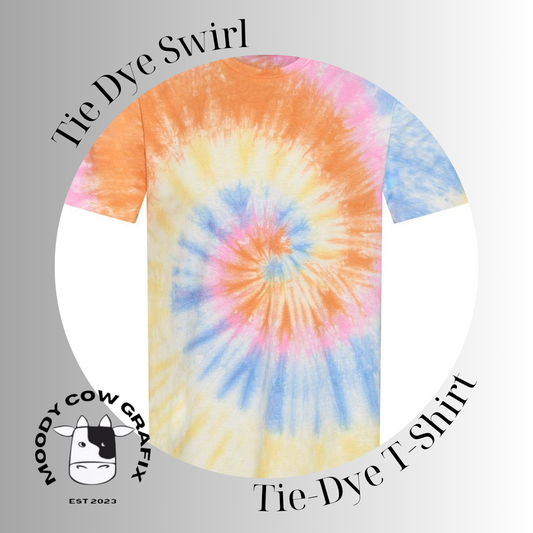PRE ORDER POST SHOW - Custom Design Tie Dye T-Shirt - The Circus - Summer 2026