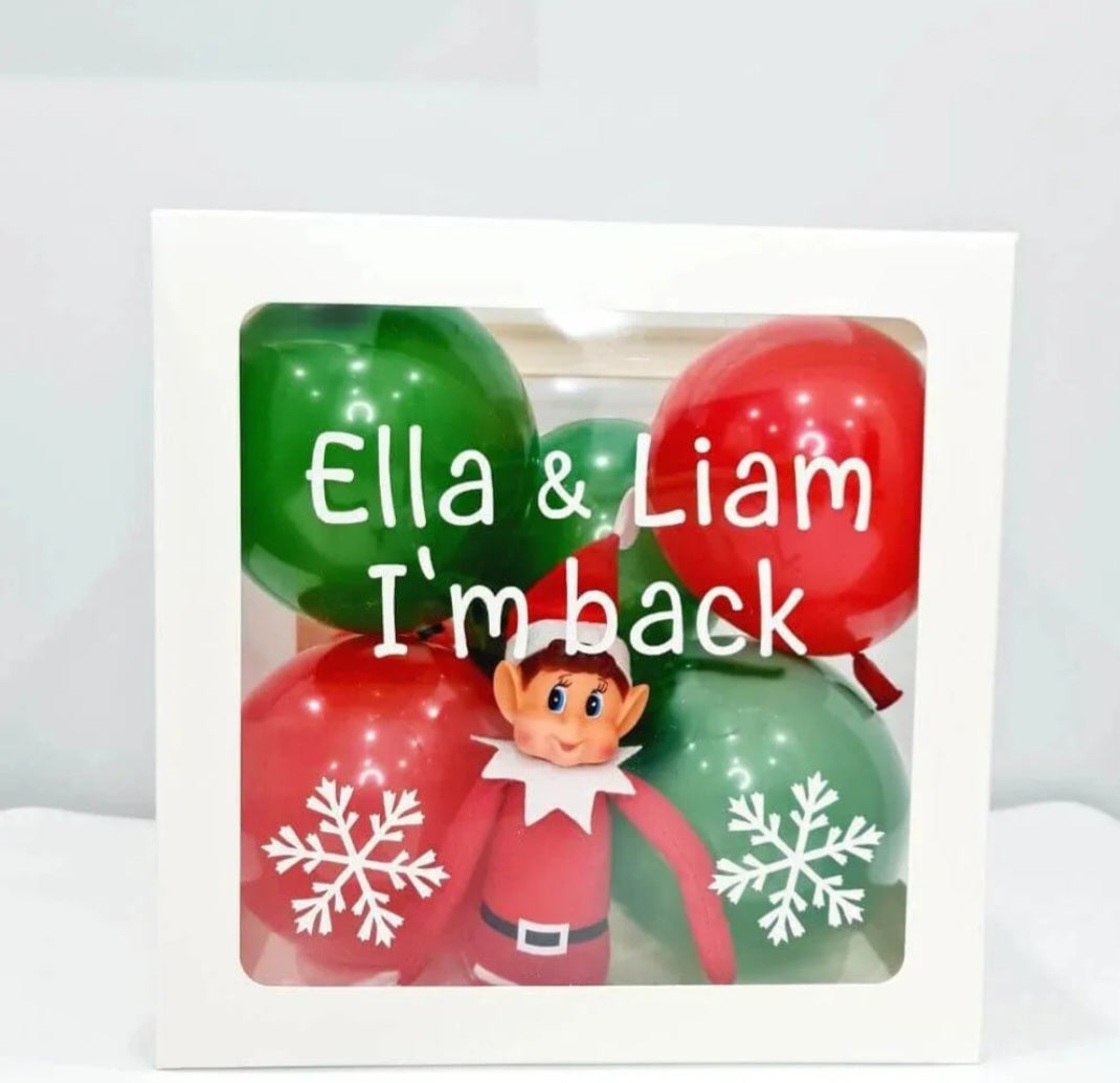 Elf 'I'm back' boxes