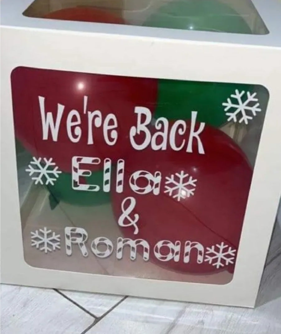 Elf 'I'm back' boxes