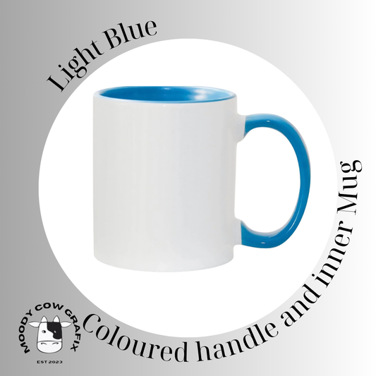 Custom Design Coloured Mug with coloured handle and inner - The Circus - Summer 2026