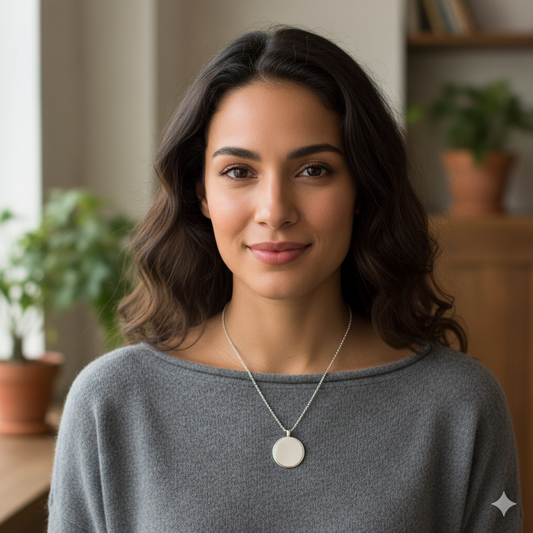 Artists Logo Silver Necklace - The Circus - Summer 2026.